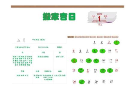 25年5月份乔迁入宅吉日