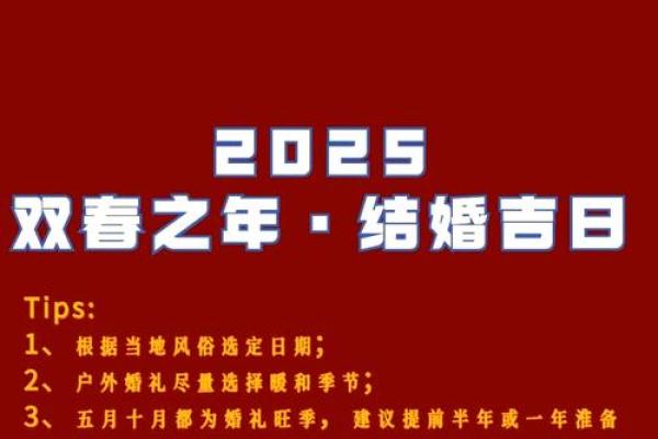 农历2025年结婚最佳日子大全表(2025年结婚的日子)