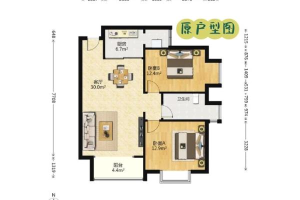 苹果社区户型图风水