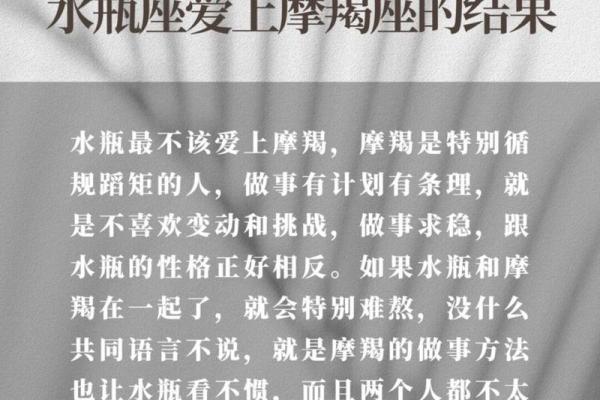 摩羯水瓶座适合和哪个星座谈恋爱男