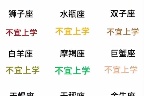 哪个星座不能上大学了