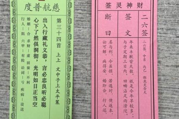 菩萨灵签第1签