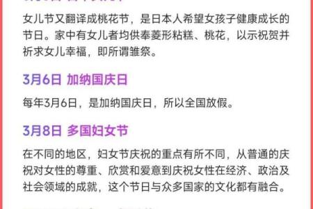 三月八号妇女节的由来 还有哪些关于女性的节日