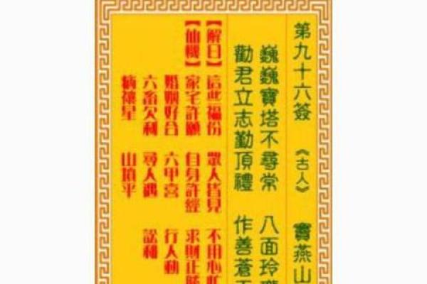 解观音灵签第三十五签