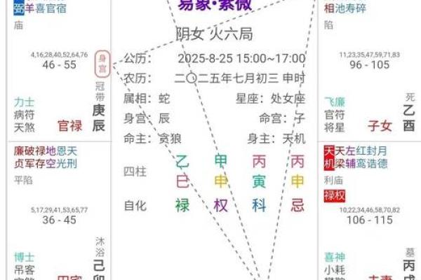 紫薇斗数命宫推算