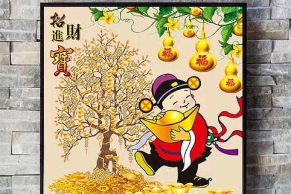 十字绣财神挂哪个位置合适，十字绣财神摆放位置？