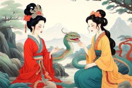民间民俗传说：役蛇人与美女蛇