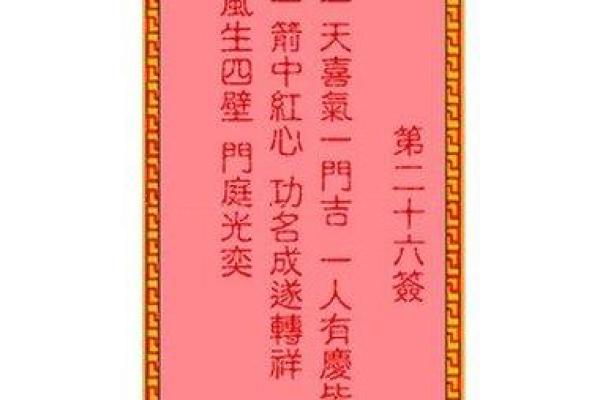 吕祖灵签8签解签