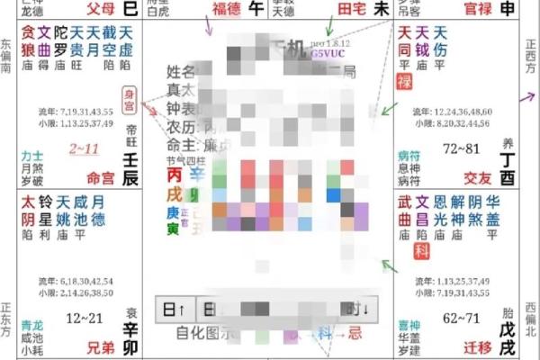 紫薇斗数星辰排序