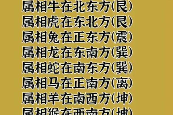 九运什么方位不能见水？详解属相和方位关系