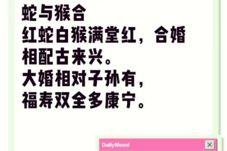 女马男蛇生肖配对姻缘