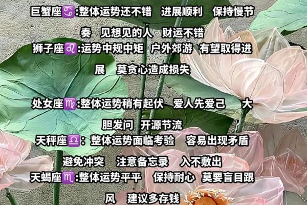 12星座女生的运势怎么样