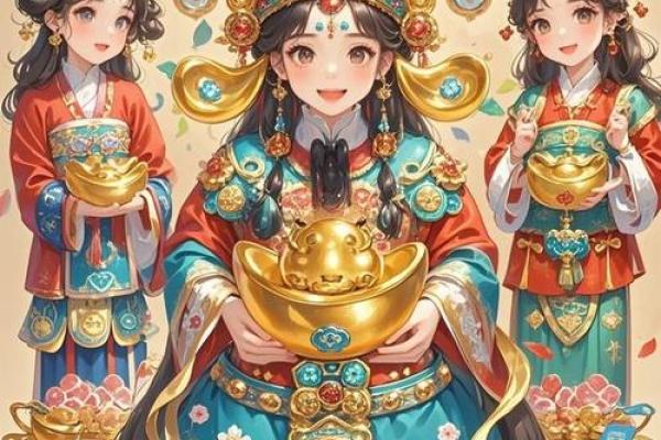 天命财神女,命里自带财神