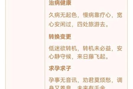 观音菩萨娘灵签