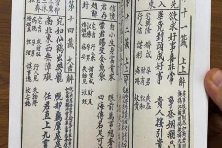 观音灵签42签解释事业