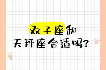 双子和天秤配对