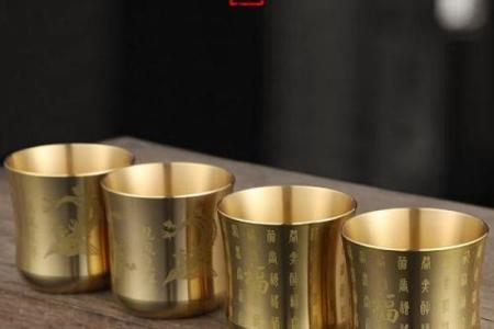 财神放一个酒杯行吗
