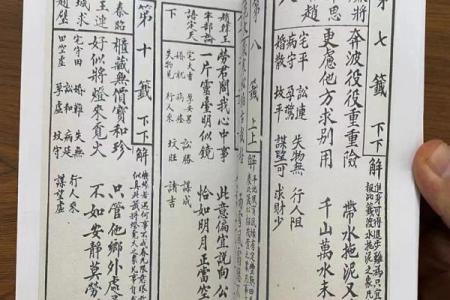 观音灵签第93签事业
