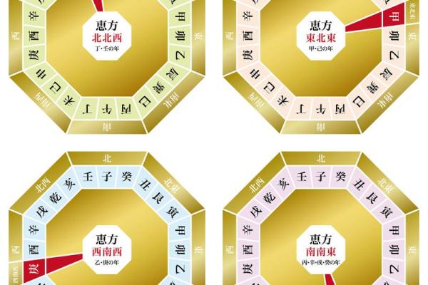 癸丁兼子午吉凶方位图