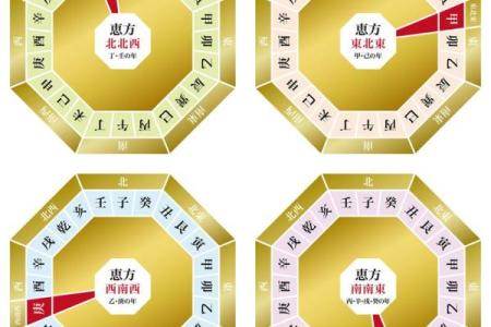 癸丁兼子午吉凶方位图