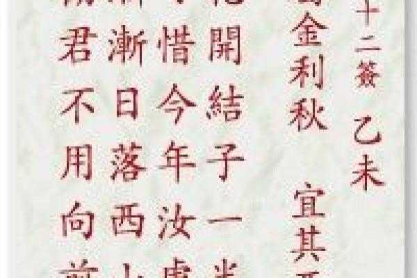 天后灵签壬辰