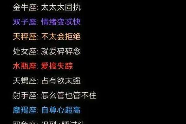 哪个星座高冷毒舌最强