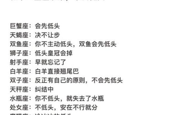 当十二星座的对象不理你怎么办