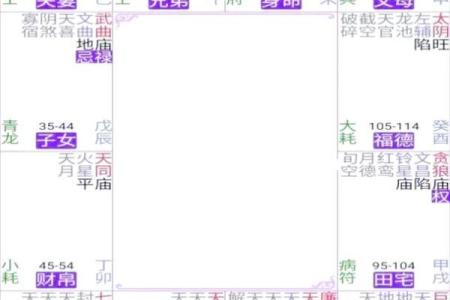 紫微斗数之后天运势－－岁限的分析推断：看流年