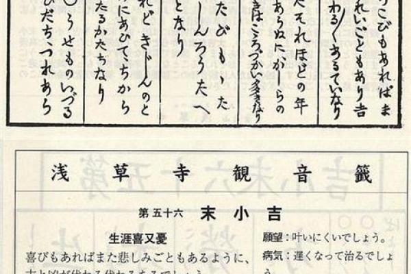 观音灵签六十六签解签