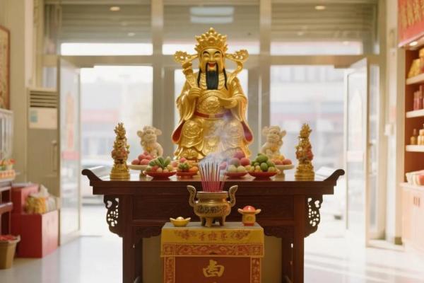 关于文财神爷摆放位置的方向与禁忌