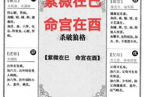 紫薇斗数紫薇入命
