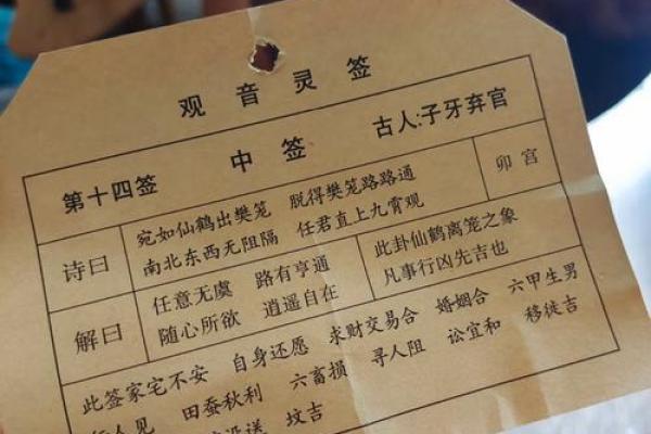 观音灵签25签解签离职