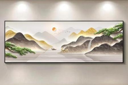 山水画挂多久会改变家居风水