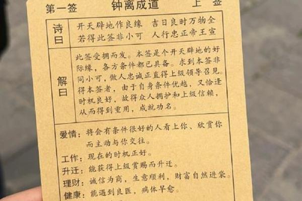 观音灵签十二宫