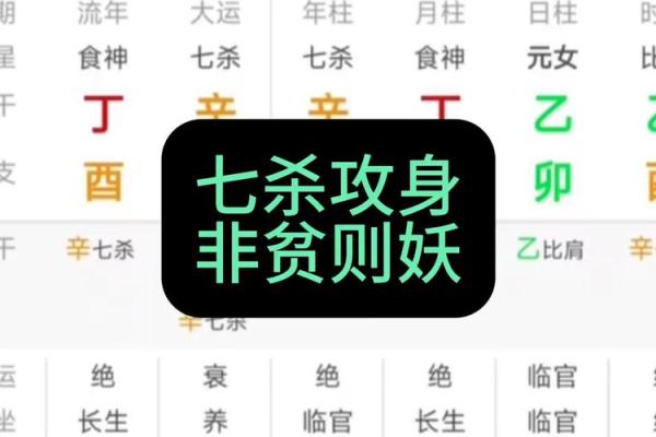 八字中有七杀如何化解