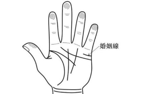 男人左手手纹算命图解婚姻线 感情线预示感情状况