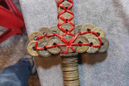 风水铜钱剑的忌讳铜钱剑摆放讲究