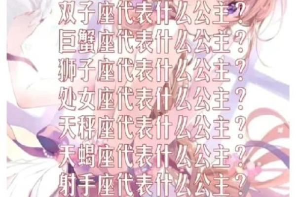 十二星座最适合当的公主