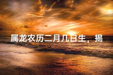 属龙的男孩出生吉日