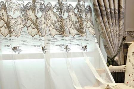 窗帘风水_卧室可以挂山水窗帘吗
