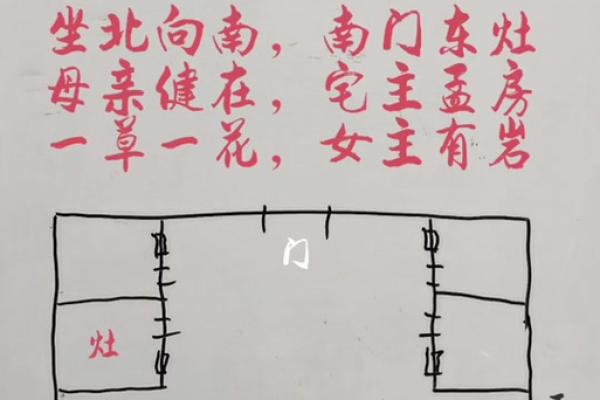 农村一排房子左低右高风水