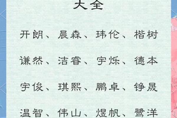 2019年4月13号卯时出生的男孩应该起什么样的名字姓名