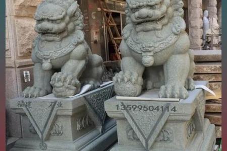 石狮子摆放有什么讲究及风水作用