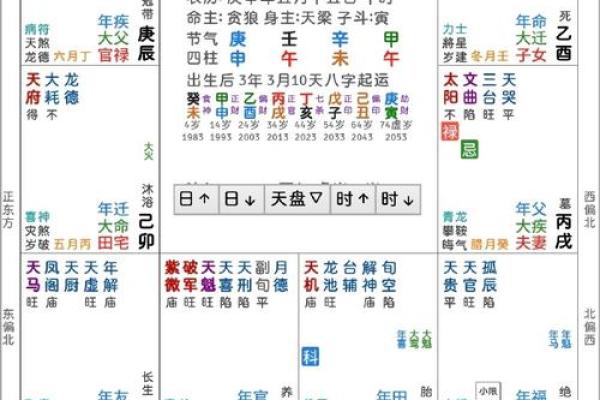 紫薇斗数部下七杀