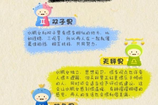 水瓶适合跟什么星座谈恋爱