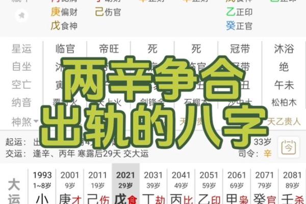 男人容易出轨的八字是怎么样的？