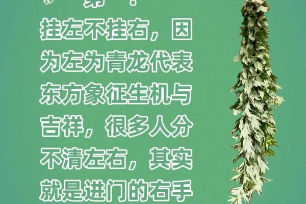 风水端午艾草挂艾草在门口寓意