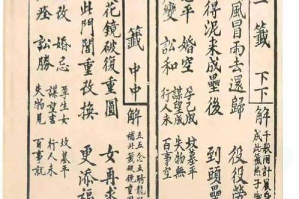 观音灵签73离婚
