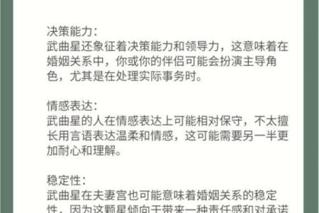 紫微斗数之夫妻宫与诸星,武曲星在夫妻宫是什么意思？