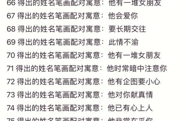 短信爱情测试姓名配对 爱情测试名字？